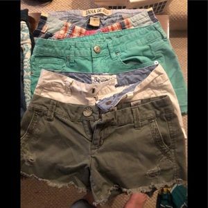 J crew, Champion, Hollister, Nike size 0/2/25